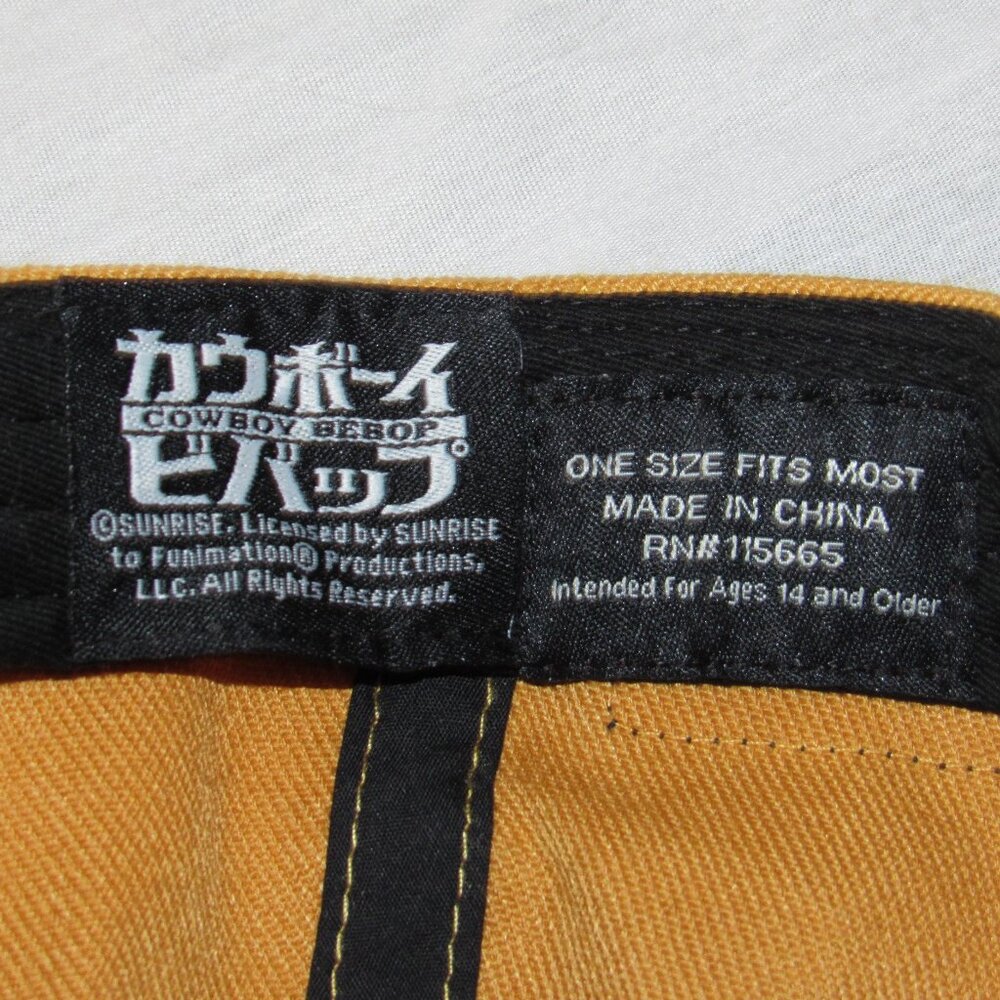 Cowboy Bebop Ein Data Dog Face Ears Snapback Hat Cap Adult One Size Anime - Picture 4 of 4